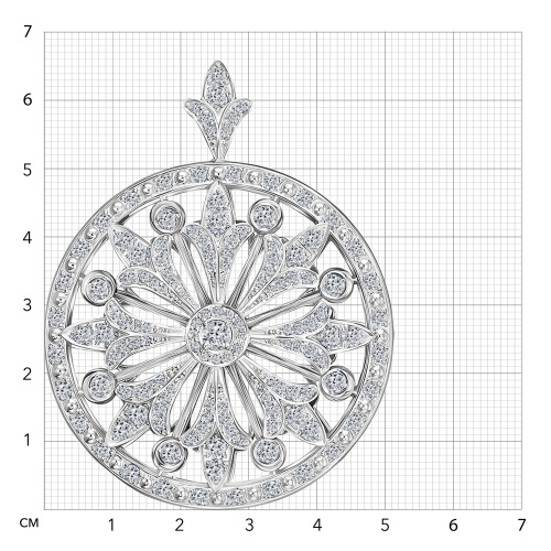 Подвеска Alrosa Diamonds По эскизам Фирмы Карла Фаберже фото 6